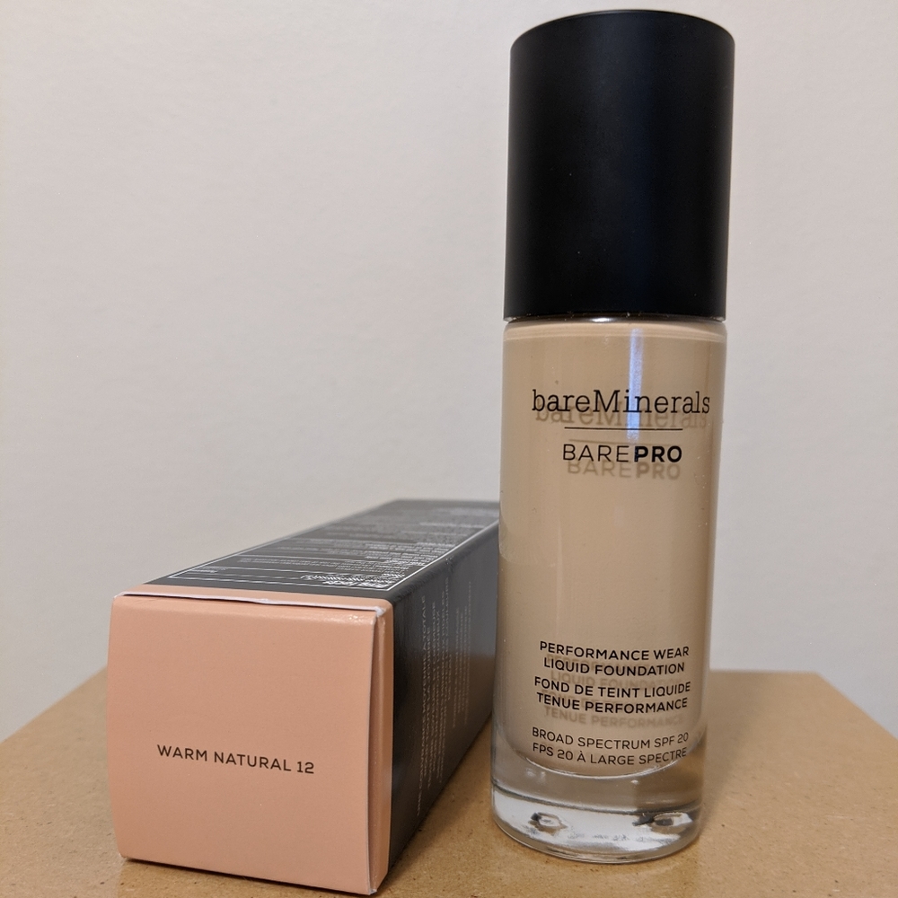bareMinerals Barepro Foundation Warm Natural 12